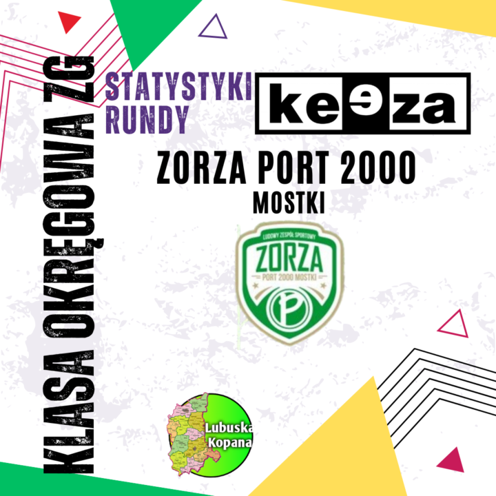 Statystyki rundy jesiennej (26)…Zorza Port 2000 Mostki…Keeza klasa okręgowa Zielona Góra