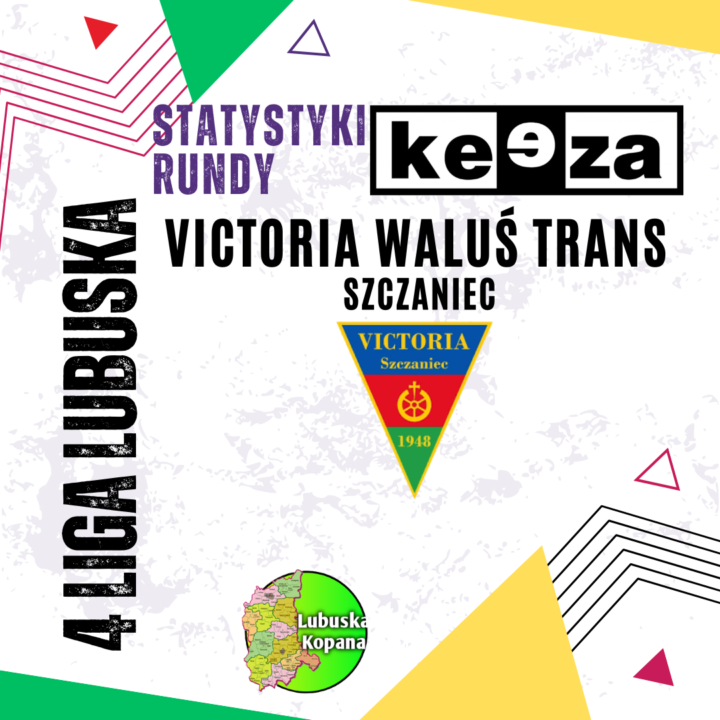 Statystyki rundy jesiennej (19)…Victoria Waluś Trans Szczaniec…Keeza 4 liga lubuska